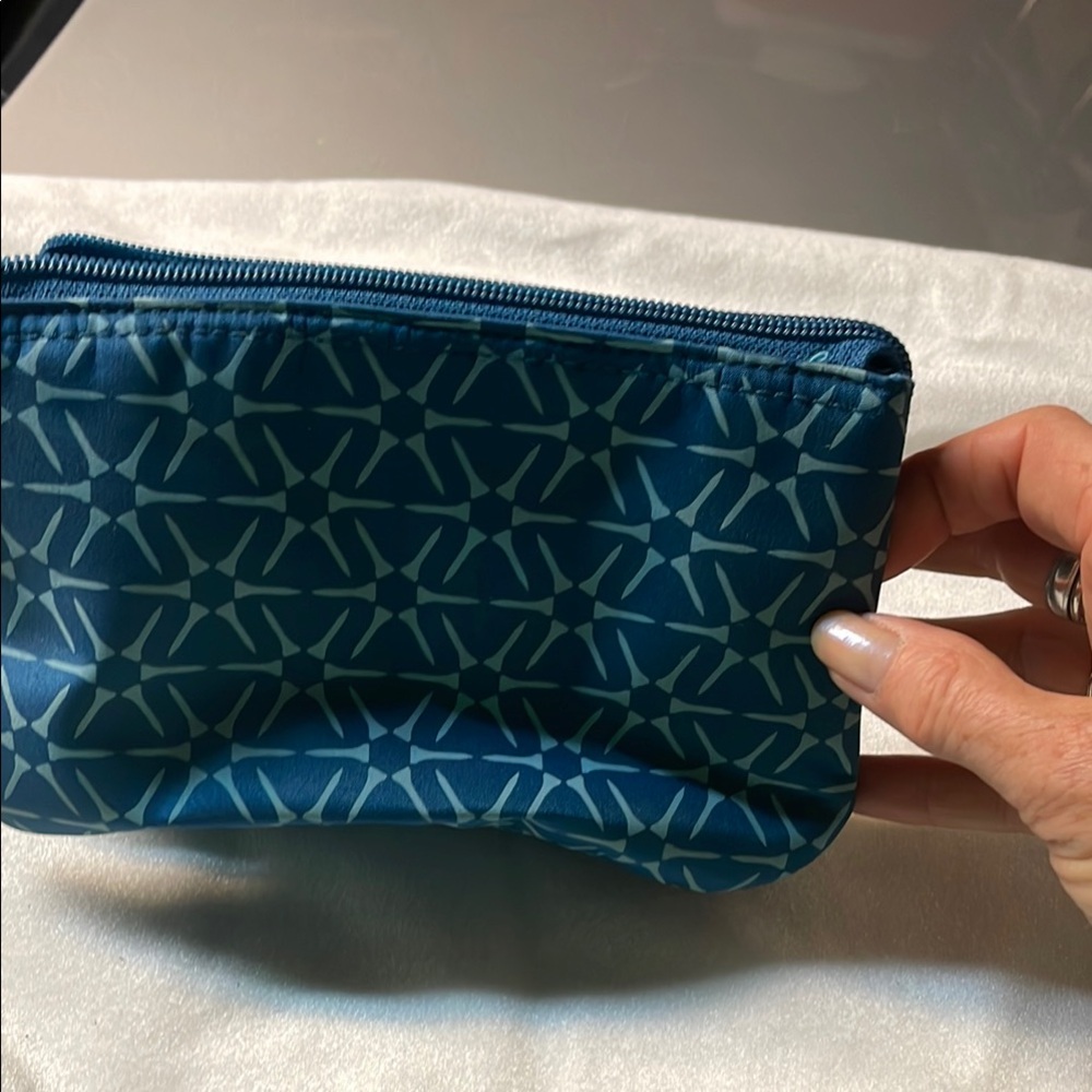 Blue Patterned Pouch - image 1